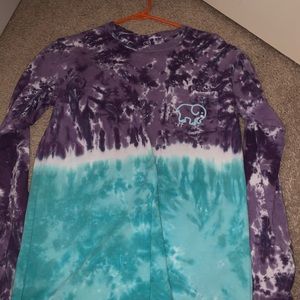 Tie dye ivory ella shirt